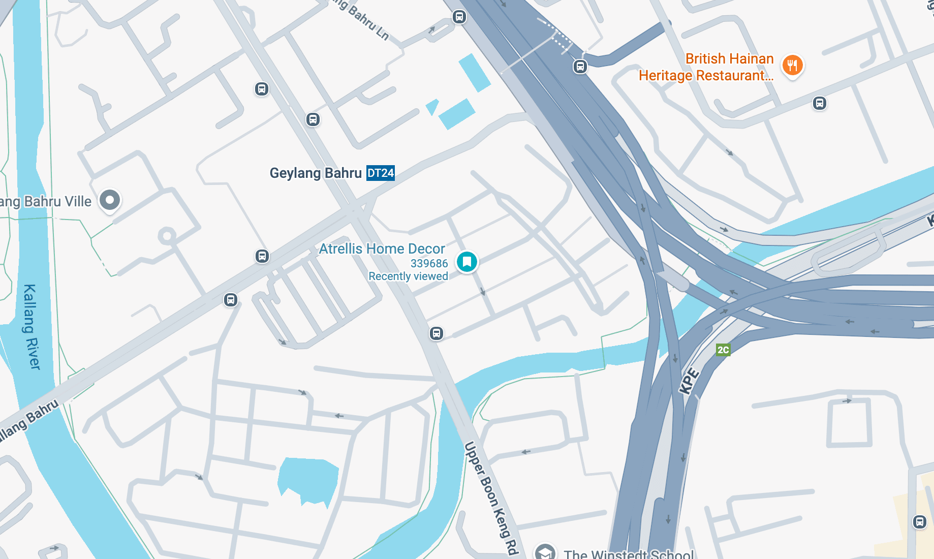 Atrellis Home Decor Location Map